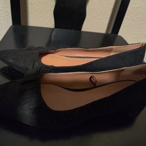 Black H & M flats